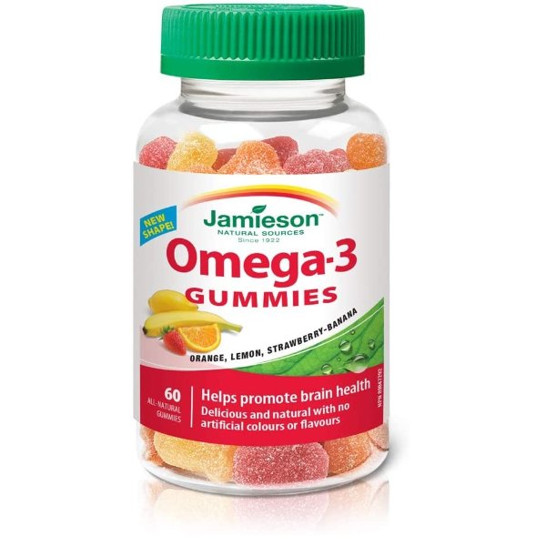 Omega-3 天然水果软糖 60粒装