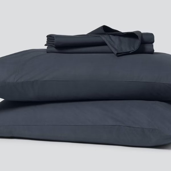 Percale 有机棉床单床笠+2枕套