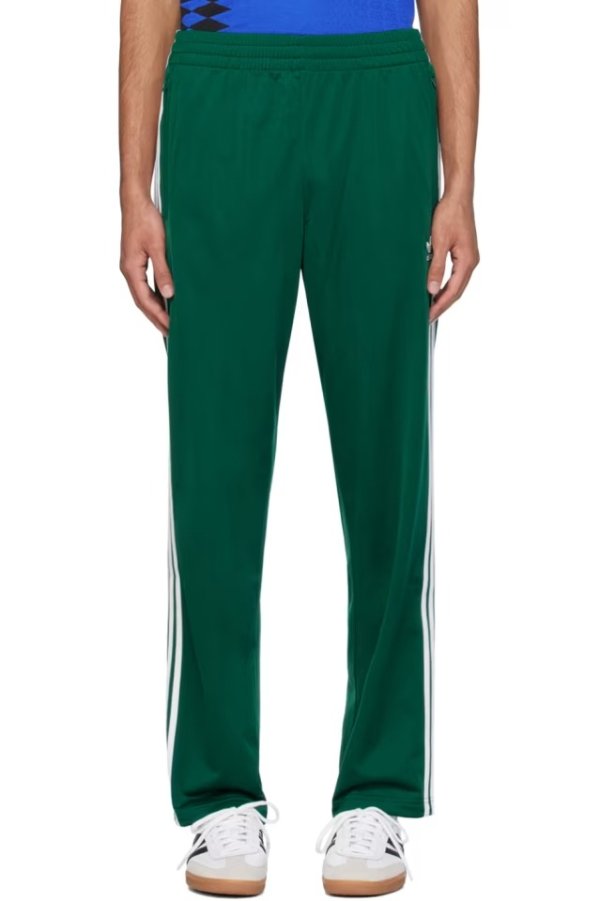 绿色 Firebird 运动裤