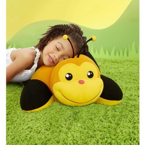 史低价：Little Tikes 儿童软萌蜜蜂小车 可用做枕头