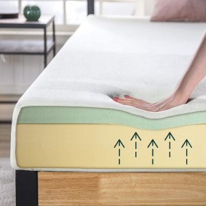 近期好价：Zinus Ultima 15cm绿茶记忆棉床垫Queen 高质量睡眠