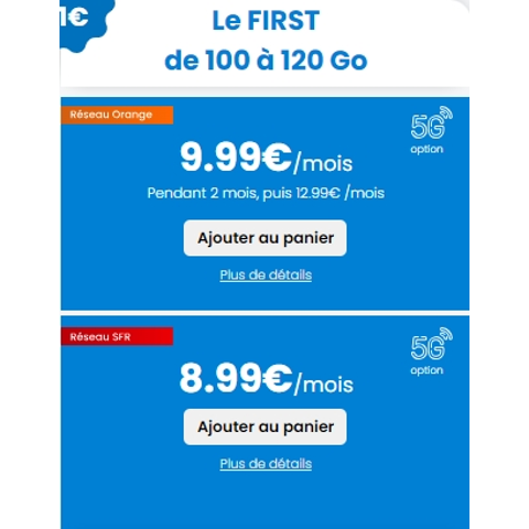 Le First 100-120G