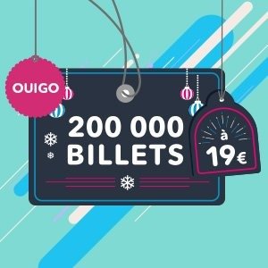 Ouigo 官网7日闪促 限量200000张 巴黎出发至全法多地可享