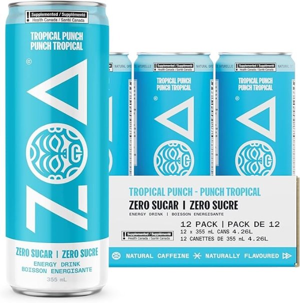ZOA 零糖能量饮料 355ml*12罐