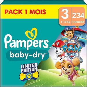 Pampers Baby-Dry  3号尿不湿 234片 6kg - 10kg