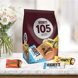 限今天：HERSHEY'S 好时 巧克力糖果 105颗装 3种口味