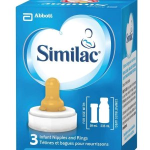 白菜价：Similac婴儿液体奶奶嘴 标准流量  方便外出使用