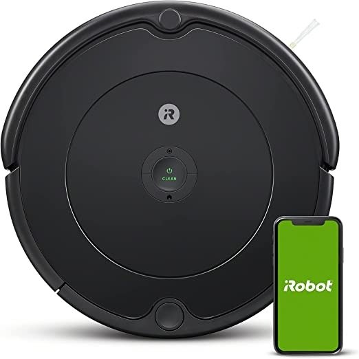 Roomba 692 扫地机器人 Wi-Fi，个性化清洁建议，与 Alexa 兼容，适用于宠物毛发、地毯、硬地板，自充电，黑色，R69200