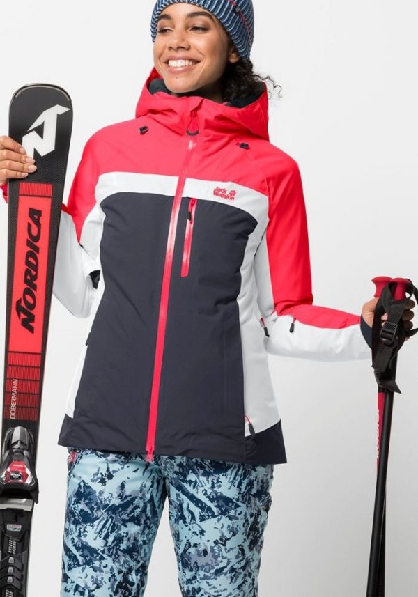 女式拼色滑雪服