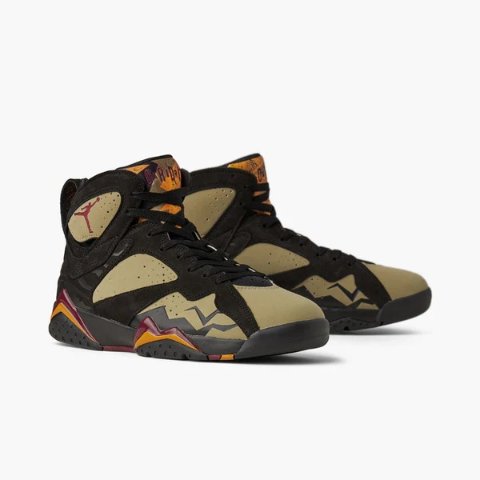 aj7复古SE黑/樱桃木红