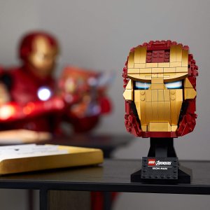 LEGO 超级英雄钢铁侠头盔法亚8折收 给男票的酷炫礼物