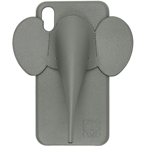 灰色大象iPhone XS Max手机壳