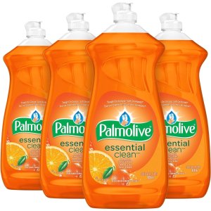 $1.84/瓶 终于补货！Palmolive 橙香洗碗液 828ml*4瓶装 强力祛油脂
