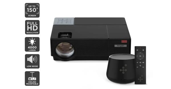 4000 Lumens Full HD Projector (F600) + Foxtel Now Box (Netflix Compatible) | Projectors |