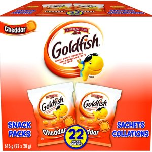 Pepperidge Goldfish 芝士金鱼小饼干 22小包 $0.32/包
