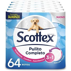 Scottex 小狗厕所卷纸 优雅囤纸 免去超市抢购