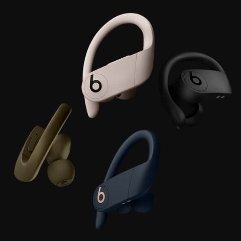 低至6.7折 €174超多颜色可选Beats Powerbeats Pro 真无线蓝牙耳机 搭配苹果H1芯片