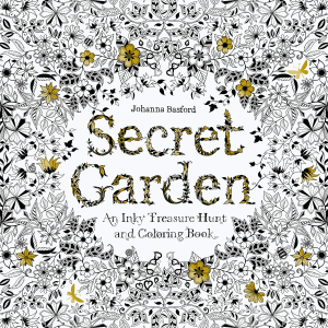 Secret Garden 秘密花园涂色本 宅家期间减压神器 还有彩色铅笔
