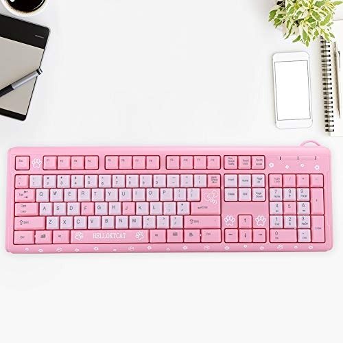 粉色键盘