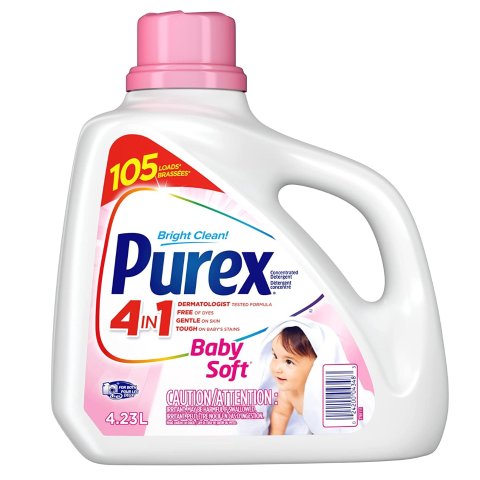 Purex 低过敏性洗衣液4.23L, 105次装，宝宝衣物可用