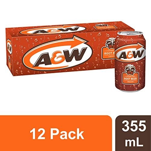 A&W 雪糕啤酒味汽水 355mLx12 