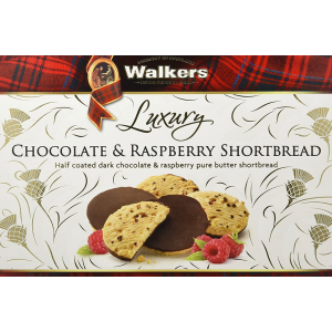 Walkers Luxury Shortbread 黑巧克力豆蔓越莓干饼干