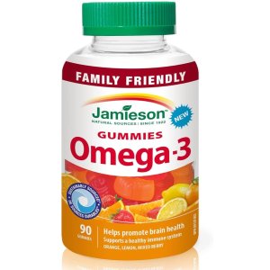 Jamieson 健美生 Omega-3 果味软糖 90粒 儿童好接受
