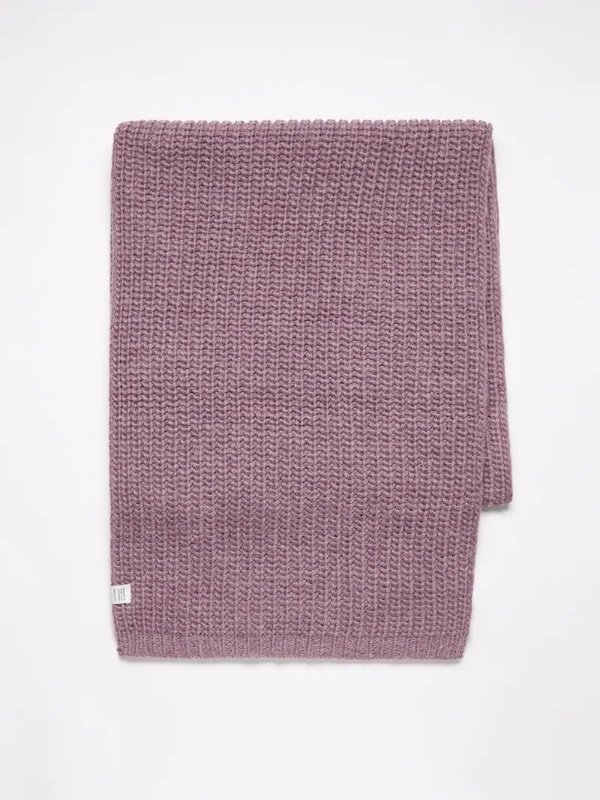 葡萄紫围巾