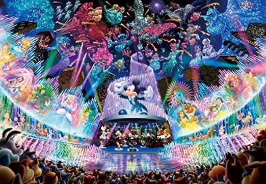 Tenyo Disney  水之梦音乐会 1000片