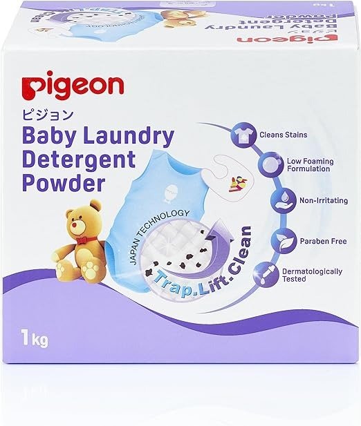 Pigeon 无荧光婴儿洗衣粉，1公斤
