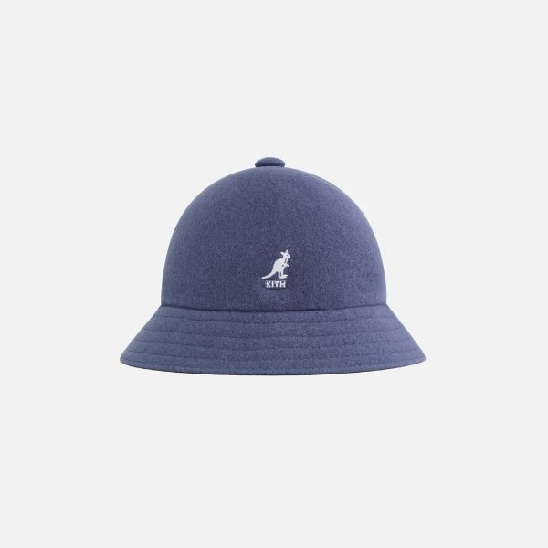x Kangol 合作款深蓝色渔夫帽