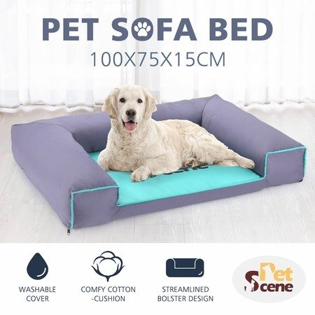 宠物床垫，狗垫，猫垫，泡沫垫，衬里可水洗XL