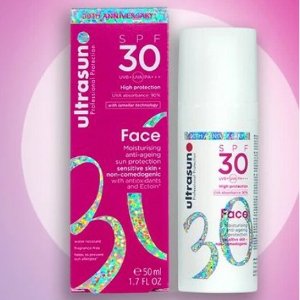 Ultrasun优佳 轻盈哑光防晒霜SPF30 保湿养肤防晒就它了！