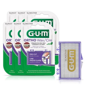 GUM Orthodontic Wax 正畸护蜡，可使用210次，薄荷味