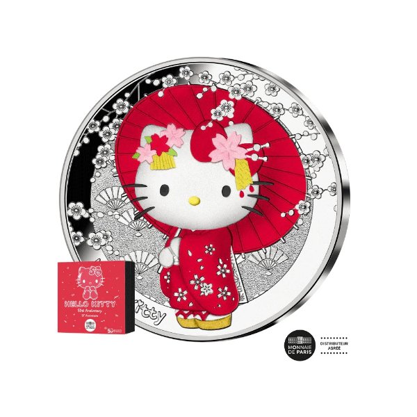 HelloKitty 限定纪念币 和服版