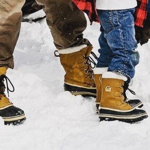 折扣升级：Sorel 儿童区 雪地里奔跑的小精灵 $25收小童雪地靴