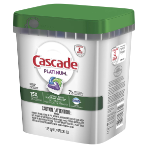 逆天价：Cascade Platinum ActionPacs 清香型洗碗机用洗涤剂 75颗装