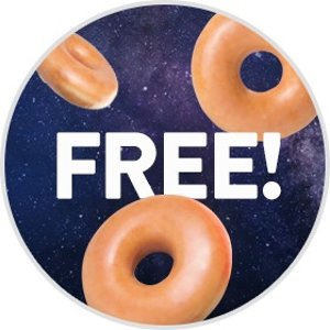 甜甜圈免费吃Krispy Kreme 免费送甜甜圈啦！限量100000份