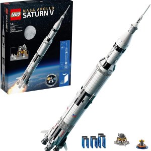 手慢无：LEGO NASA阿波罗土星5号 92176 复刻新品