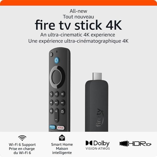 Fire TV Stick 4K 电视盒