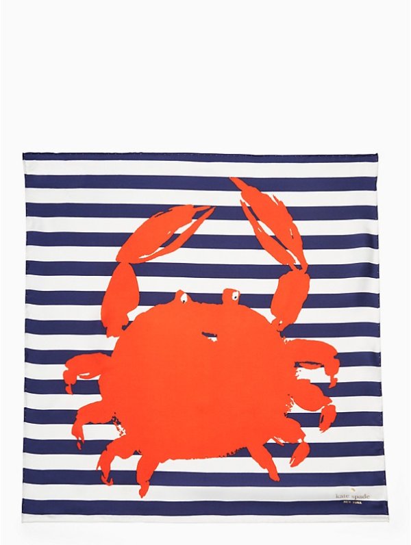 小螃蟹丝巾