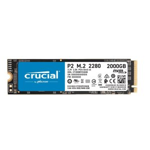 史低价：Crucial P2 NVMe PCIe M.2 2TB 固态硬盘