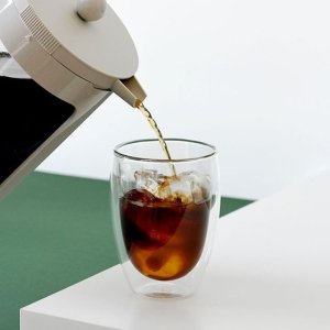 Bodum 双层透明玻璃杯6件套 隔热又美观 咖啡美酒都合适