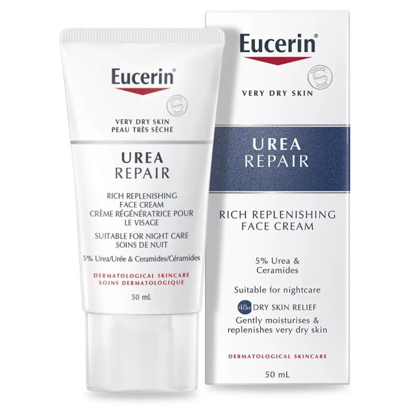 ® Dry Skin Replenishing Face Cream Night 5% Urea with Lactate (50ml)