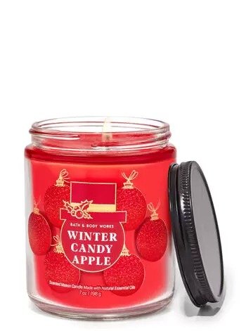 冬苹果蜡烛