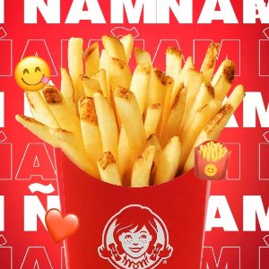 Wendy's 大薯🍟 仅$1! 薯条专属日? 卡路里狂欢