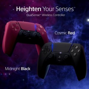 新品上市：PS5 Dual Sense 星辰红&午夜黑 全新游戏手柄