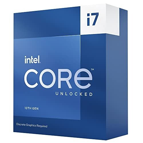 Core i7-13700KF Desktop Processor 16 cores (8 P-cores + 8 E-cores) 30M Cache, up to 5.4 GHz