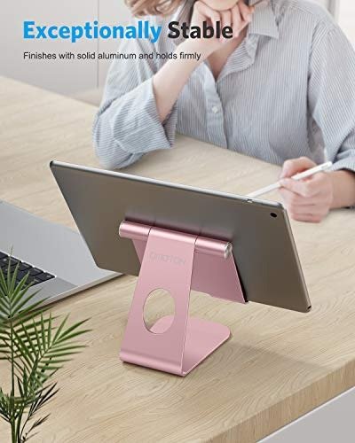 粉色电脑平板支架