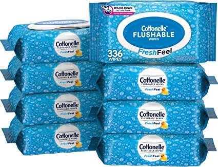 FreshFeel 成人/儿童湿厕纸8包 共336张